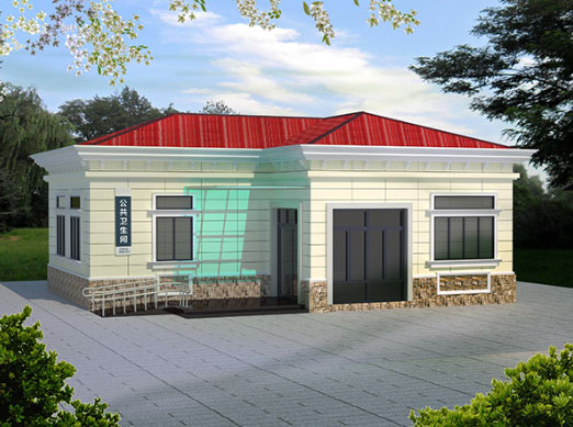 信宜现代都市型移动厕所